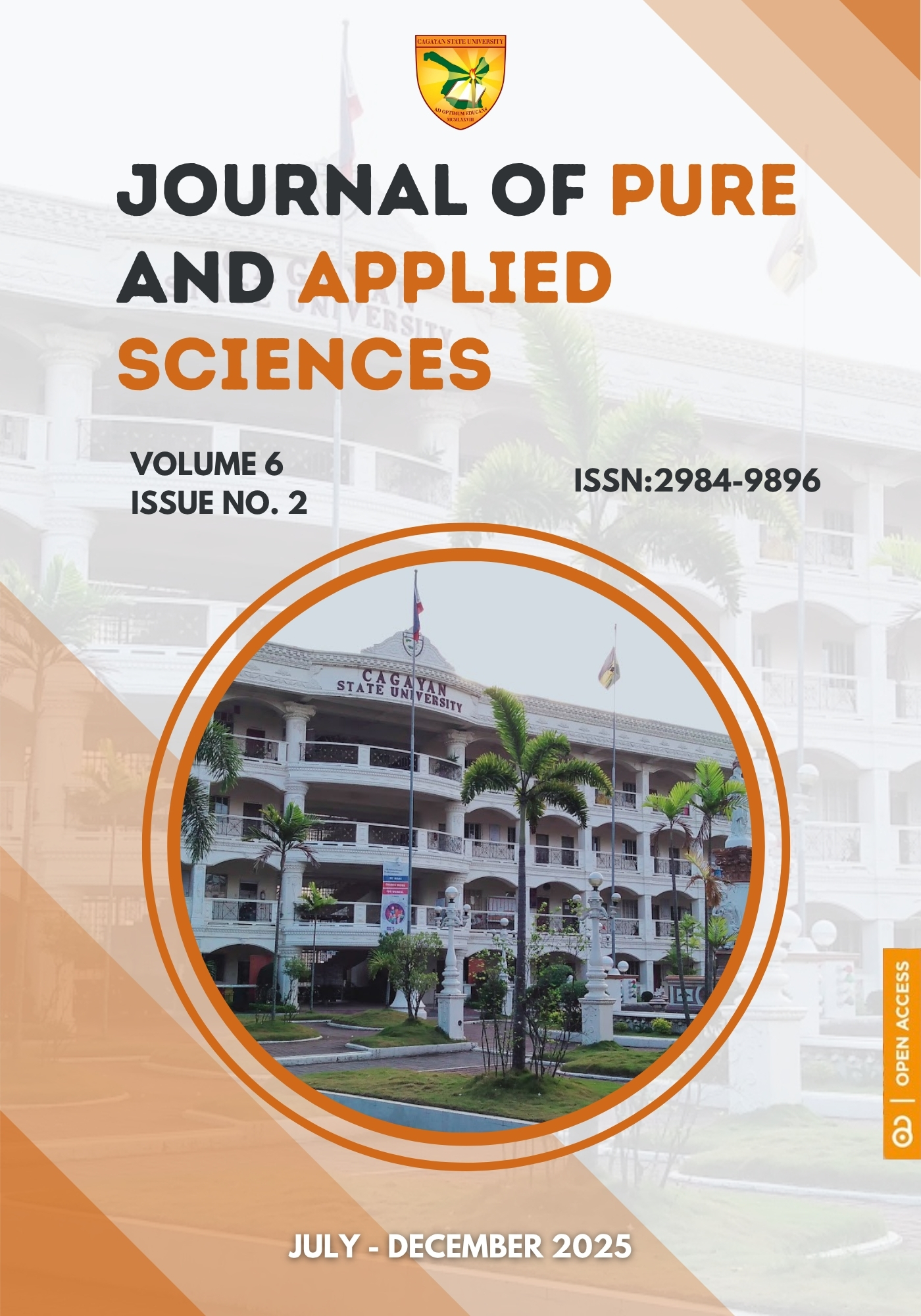 					View Vol. 6 No. 2 (2025): Journal of Pure and Applied Sciences
				
